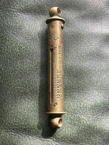 Vintage salter brass - brass, spring