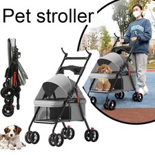 Pet Stroller Dog Foldable