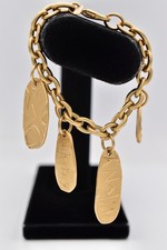 DKNY Brushed Gold Charm