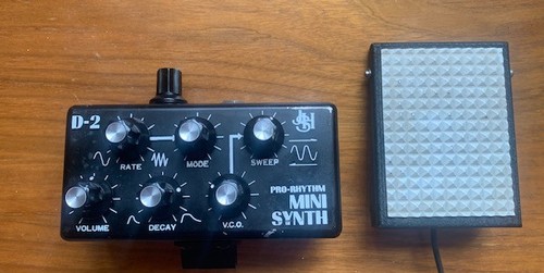 Jhs pro rhythm - d-2, mini-synth