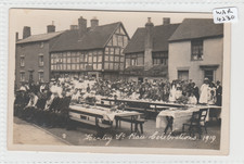 STRATFORD ON AVON  Warwickshire Henley Street Peace Celebrations 1919 RP