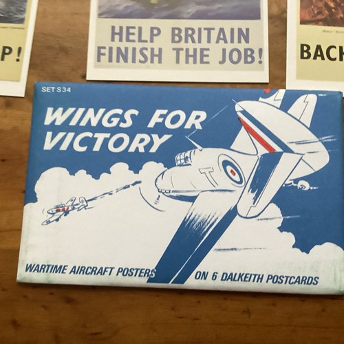Dalkeith postcard set wings - dalkeith,