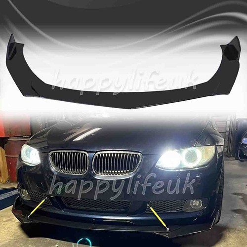Gloss black front - front, bumper