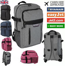 RYANAIR 40x20x25cm EASYJET Underseat Cabin Approved Backpack Rucksack Travel Bag