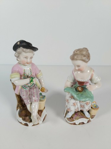 Pair german figurines - german,