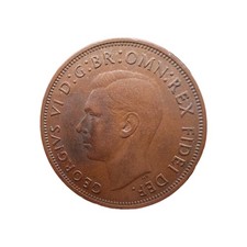 1950 King George VI One Penny