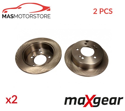 Rear brake discs set pair - brake,