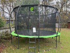 Trampoline 12ft with Safety Net and Ladder Garden Universe Model UKCA