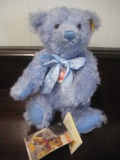 Steiff blue mohair - (28cm),