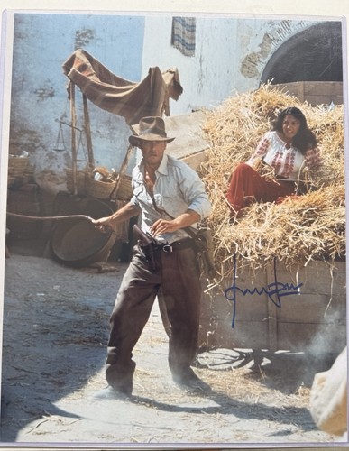 Harrison ford signed indiana - harrison,