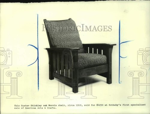 1981 press photo stickley - 1981,