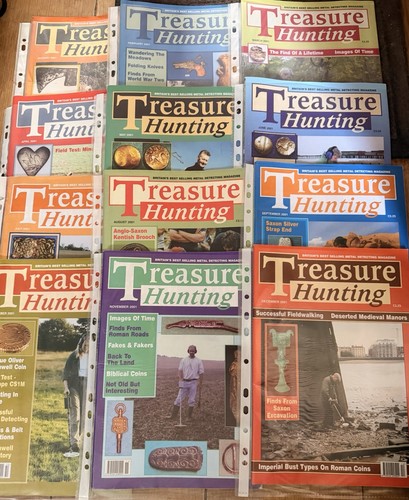 Treasure hunting magazine - hunting,