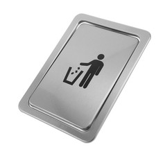 Countertop garbage chute - countertop,