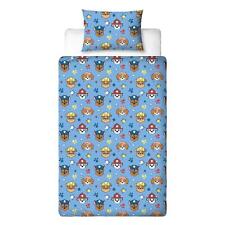 Paw Patrol Official Toddler Duvet Cover Vibrant & Adorable Cute Pups Design Blue