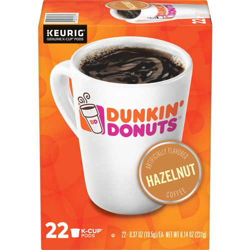 Dunkin donuts hazelnut coffee - dunkin',