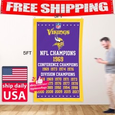 Minnesota Vikings 3x5 ft