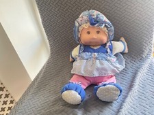 VINTAGE CABBAGE PATCH SOFT DOLL WITH RATTLE 12” SOFT TOY