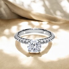 Sparkling 1.5 Ct Round Lab