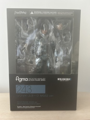 Figma 243 solid snake - no.243,