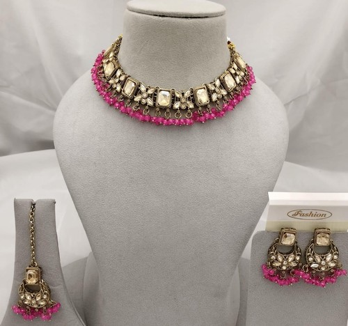 Necklace jewellery set - necklace, with