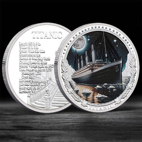 Titanic ship silver - ship, plated