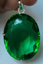 103.70 Ct. Green Emerald Oval