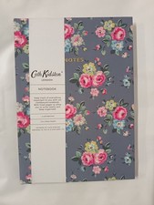 Cath Kidston Slate Grey Floral Repeat A5 Notebook
