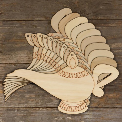 10x wooden aladdins genie lamp - 10x,