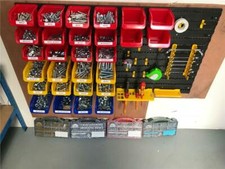 1,830 PIECE M8, M10, & M12 NUT + BOLT + WASHER WORKSHOP ASSORTMENT REFILL KIT