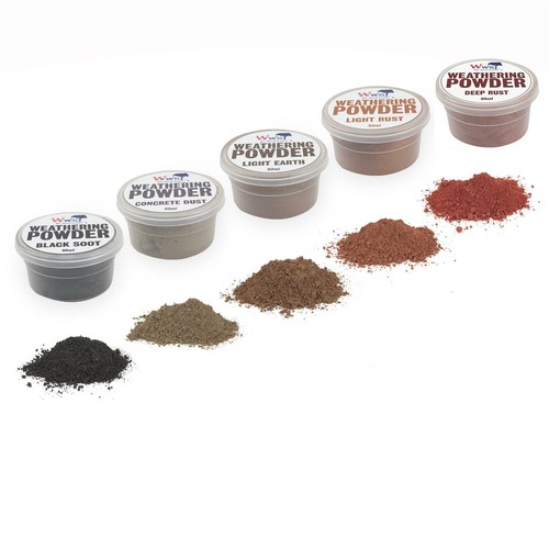 Wws weathering powder set 5 - powder, of
