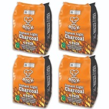 Big K Lumpwood Charcoal Barbecue, For Outdoor Barbeque Grill Camping Firelighter