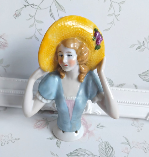 Antique german porcelain - porcelain, half