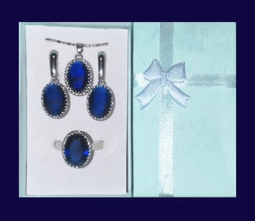 Deal gorgeous blue sapphire - blue,