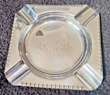 Edwardian EPNS Silver Plated Metal 4 Rest Ashtray c1910