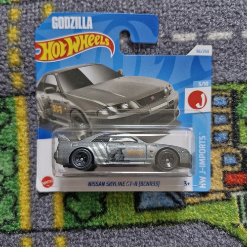 Hot wheels godzilla - godzilla, grey