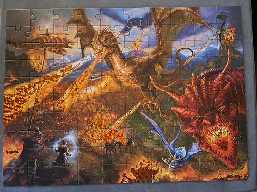 Dragon fire 100 large piece - fire,