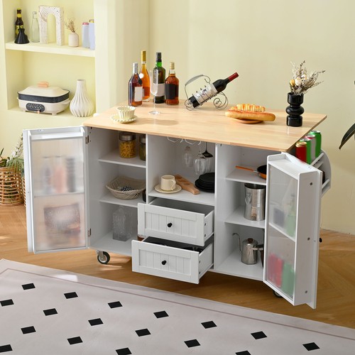 Rolling kitchen island - rolling,