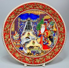 Royal Worcester Christmas Plate “The Night Before Christmas” 21cm – VGC, Boxed