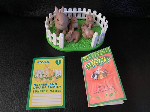 Vintage bunny pocket - my,