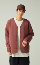 Snow Peak Flexible Insulated cardigan Jacket NWT KHAKI JAPAN layer XL