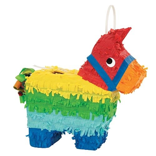 Donkey mini pinata decoration - donkey,