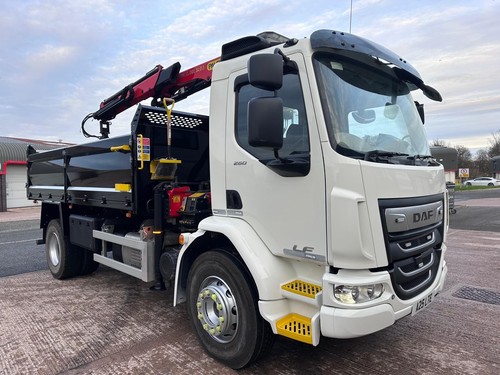 Daf 18ton tipper grab lorry - tipper,