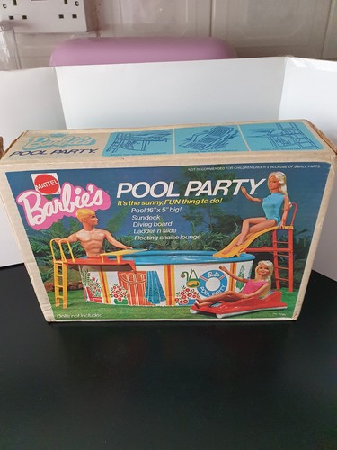 Mattel barbie pool - mattel,