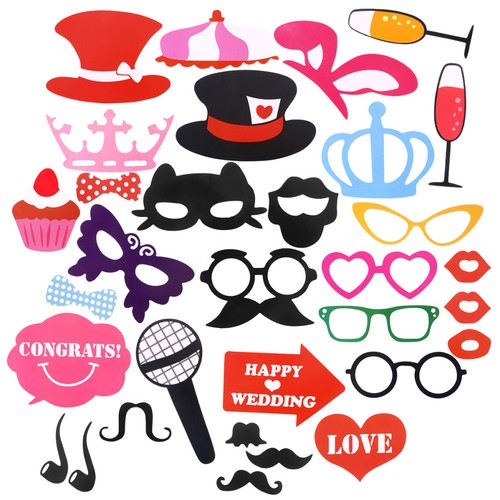 Pcs paper wedding photo - pcs,