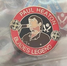 Sheffield United old  Paul Heaton Housemartins Beautiful South Inspired Badge