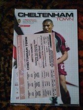 Cheltenham Town V Notts County