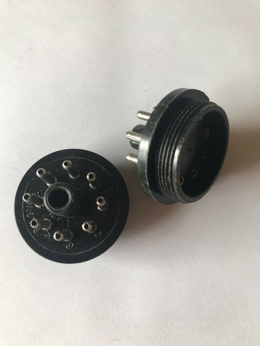 Pcs bulgin octal plug for - 2,