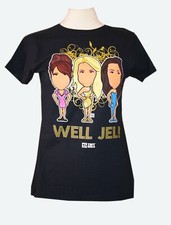 Ladies fit well jel! t-shirt TOWIE tiny idols black size ladies large