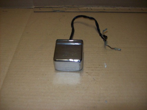 Suzuki gsxr chrome rear number