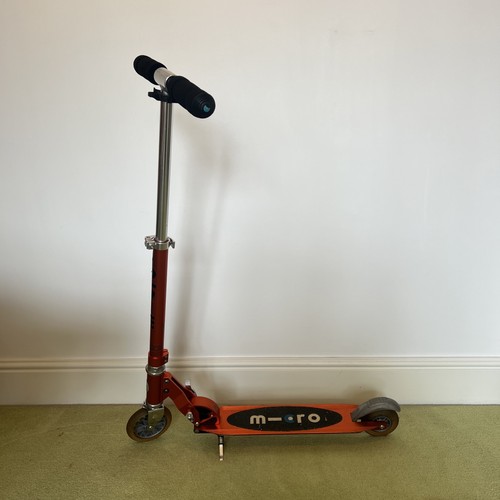 Micro sprite scooter burnt - scooter,